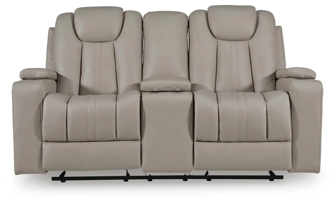 Next Move Glider Reclining Loveseat with Console