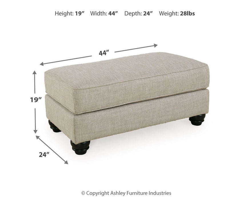 Asanti Ottoman - Clarks Hardware - Iowa