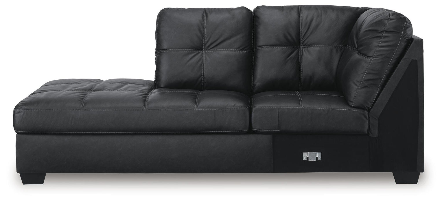 Barlin Mills Sectional with Chaise - Clarks Hardware - Iowa
