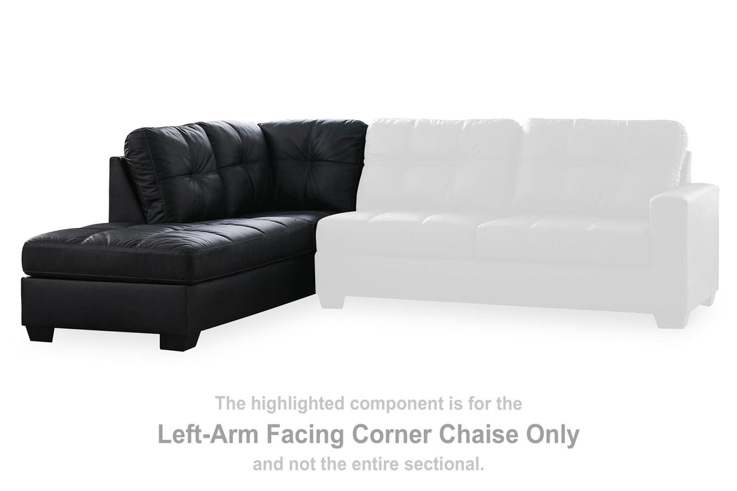 Barlin Mills Sectional with Chaise - Clarks Hardware - Iowa