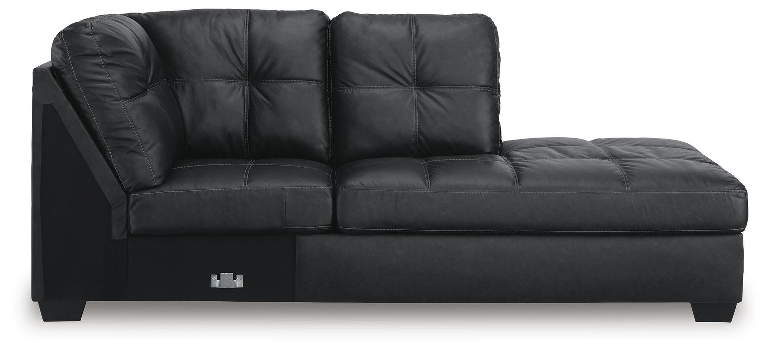 Barlin Mills Sectional with Chaise - Clarks Hardware - Iowa