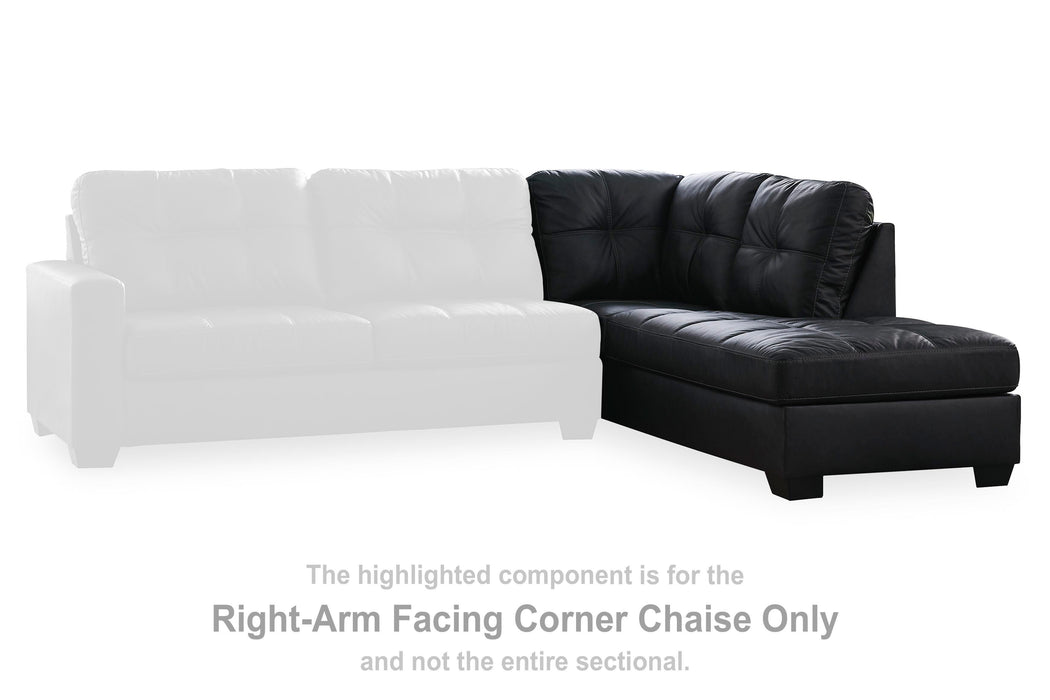 Barlin Mills Sectional with Chaise - Clarks Hardware - Iowa