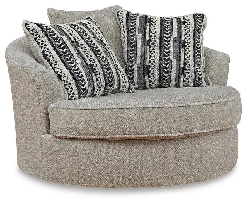 Calnita Oversized Swivel Accent Chair - Clarks Hardware - Iowa