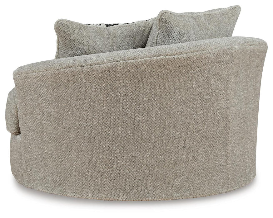 Calnita Oversized Swivel Accent Chair - Clarks Hardware - Iowa