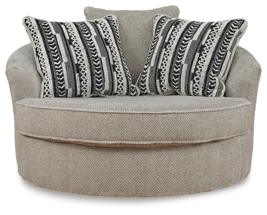 Calnita Oversized Swivel Accent Chair - Clarks Hardware - Iowa