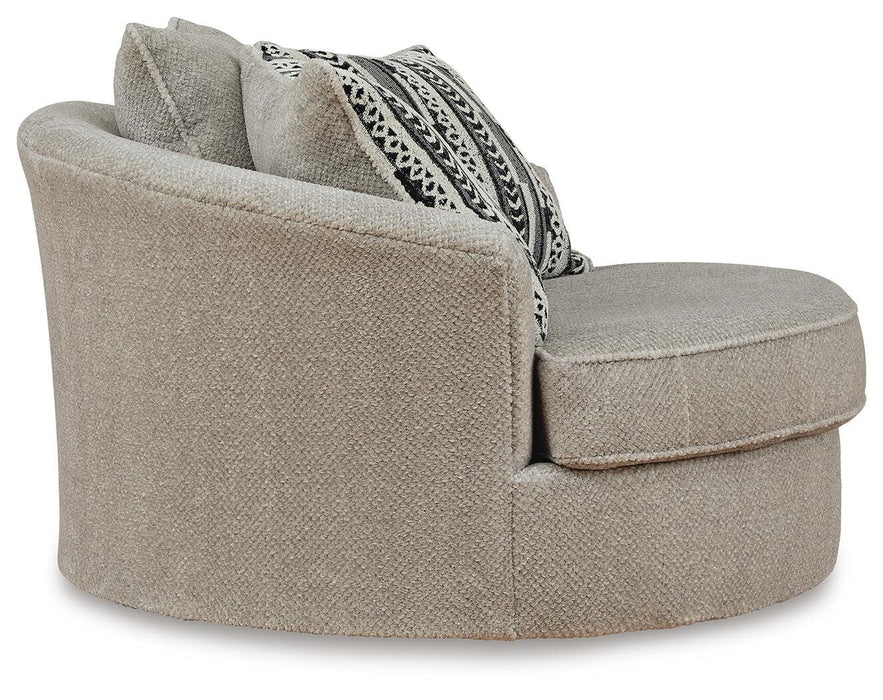 Calnita Oversized Swivel Accent Chair - Clarks Hardware - Iowa
