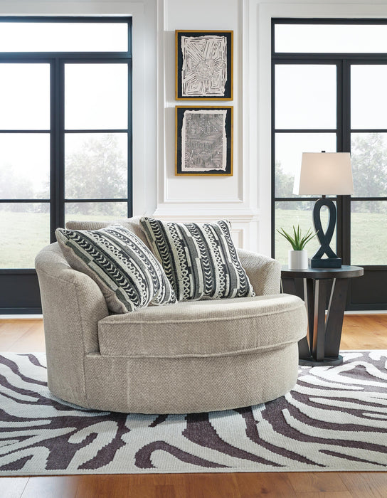 Calnita Oversized Swivel Accent Chair - Clarks Hardware - Iowa