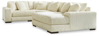 Lindyn Sectional with Chaise - Clarks Hardware - Iowa