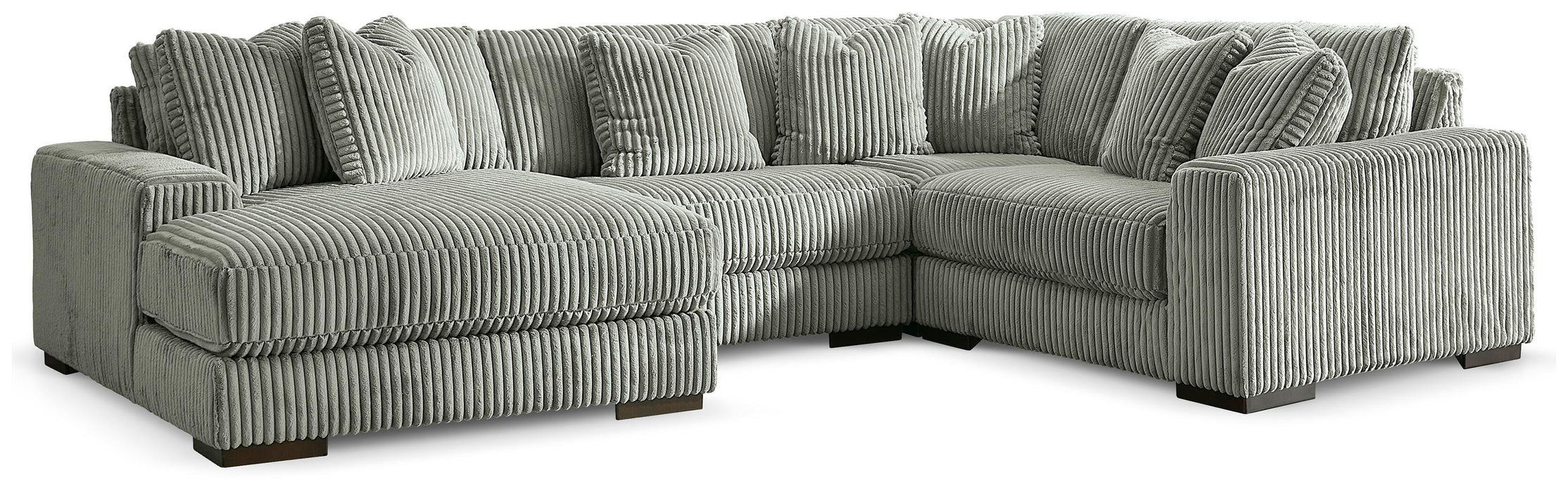Lindyn Sectional with Chaise - Clarks Hardware - Iowa