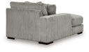 Lindyn Sectional with Double Chaise - Clarks Hardware - Iowa