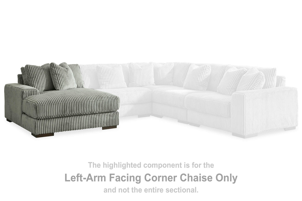 Lindyn Sectional with Chaise - Clarks Hardware - Iowa