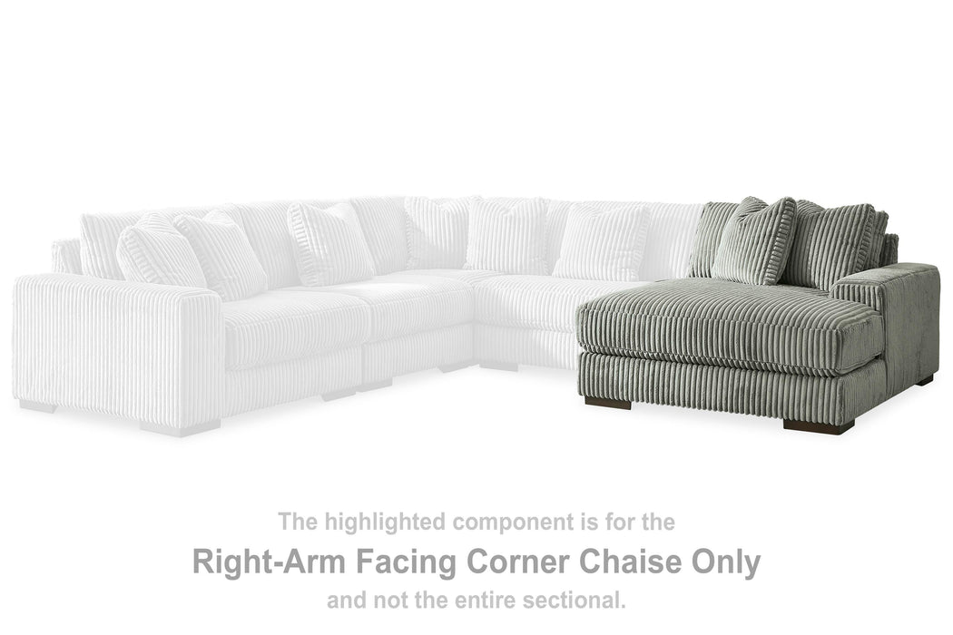 Lindyn Sectional with Chaise - Clarks Hardware - Iowa