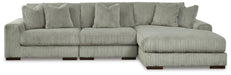 Lindyn Sectional with Chaise - Clarks Hardware - Iowa