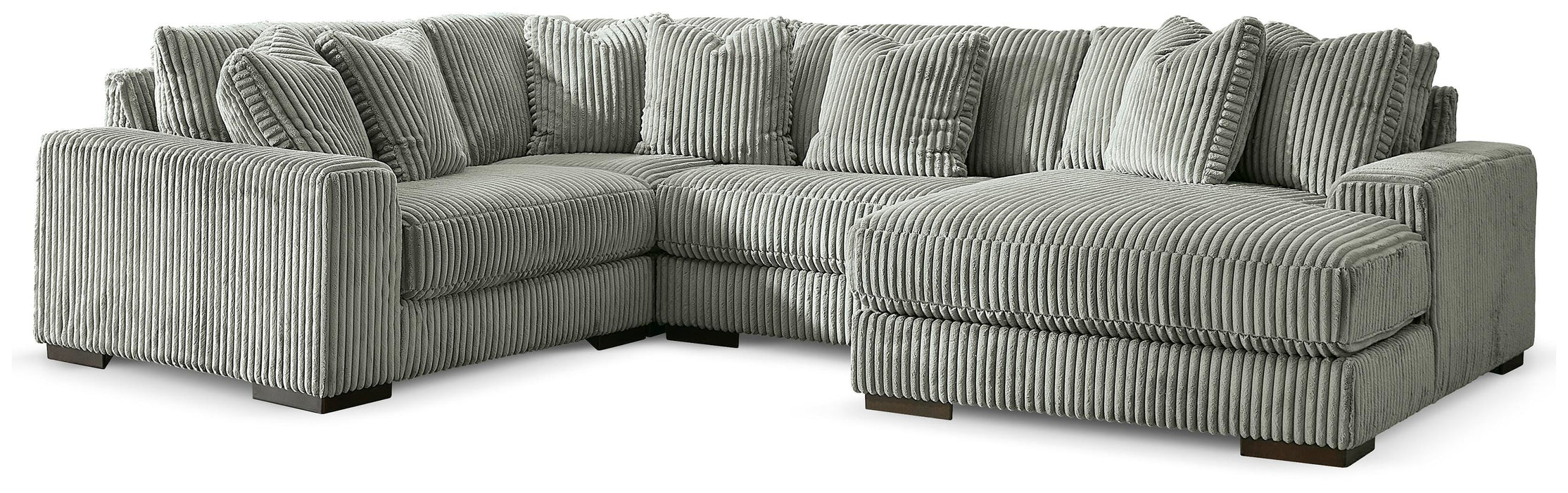 Lindyn Sectional with Chaise - Clarks Hardware - Iowa