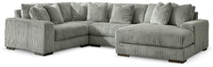 Lindyn Sectional with Chaise - Clarks Hardware - Iowa