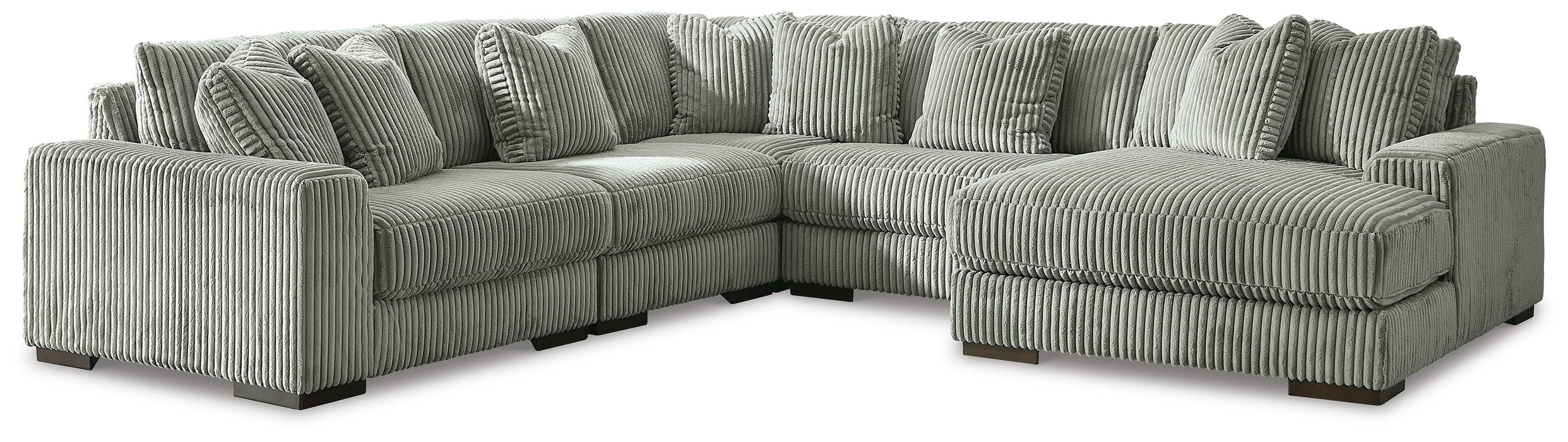 Lindyn Sectional with Chaise - Clarks Hardware - Iowa
