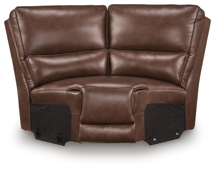 Silverbrooke Reclining Sectional with Storage Consoles
