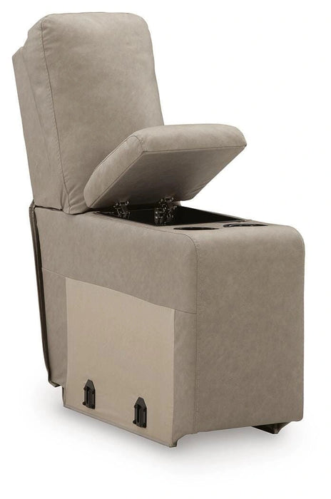 Brannigan Reclining Sectional with Storage Console