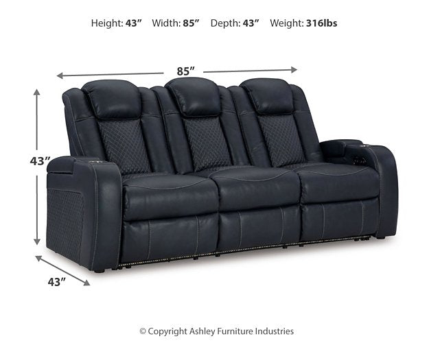 Fyne-Dyme Power Reclining Sofa - Clarks Hardware - Iowa