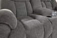 Foreside Reclining Loveseat with Console - Clarks Hardware - Iowa
