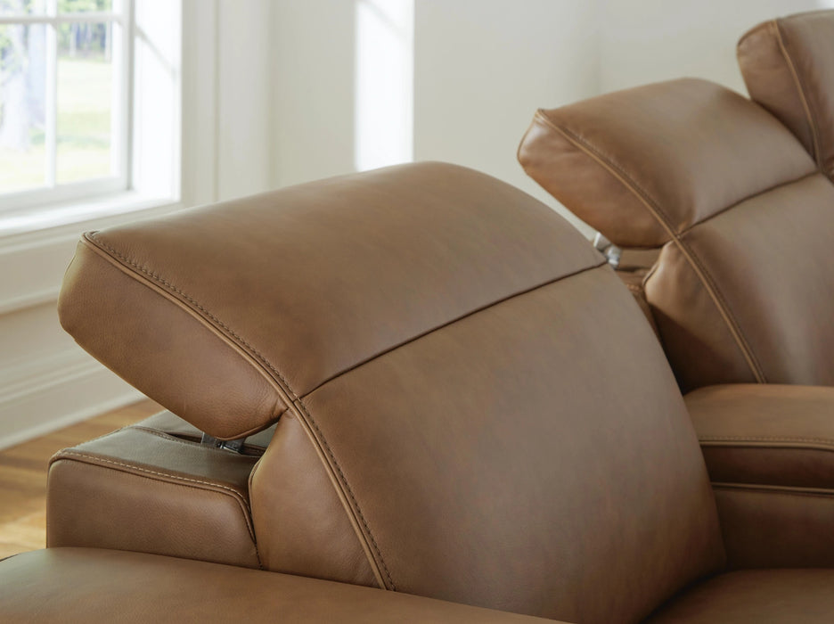 Rally-Up Power Reclining Sectional Loveseat with Console