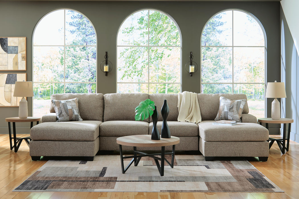 Newellen Sectional with Chaise - Clarks Hardware - Iowa