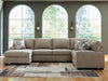 Newellen Sectional with Chaise - Clarks Hardware - Iowa