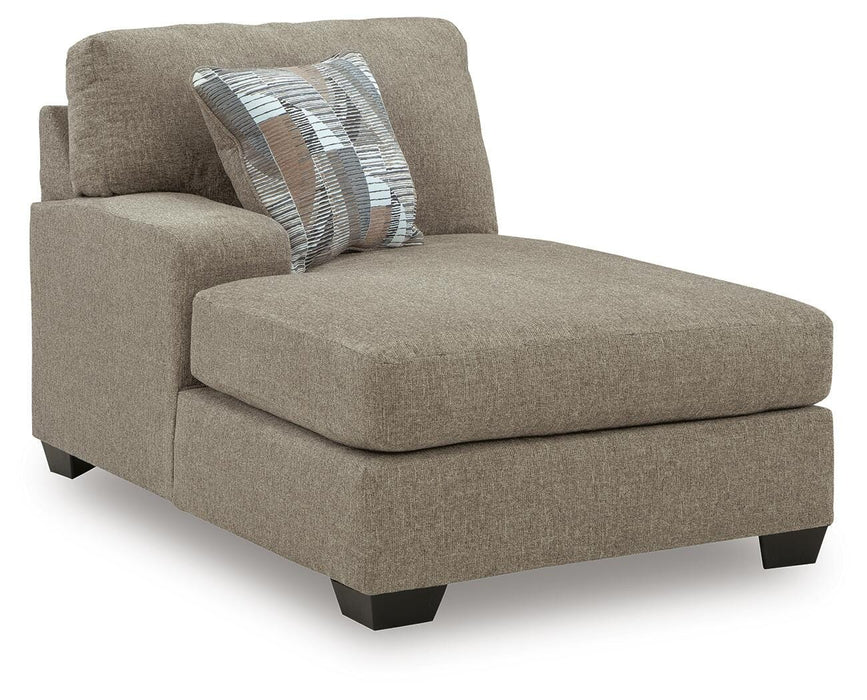 Newellen Sectional with Chaise - Clarks Hardware - Iowa