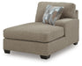 Newellen Sectional with Chaise - Clarks Hardware - Iowa