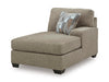 Newellen Sleeper Sectional with Chaise - Clarks Hardware - Iowa