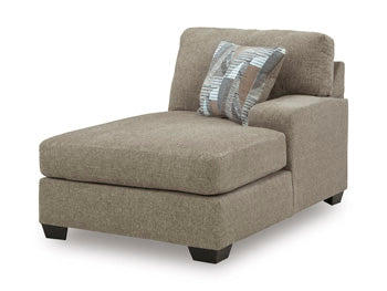 Newellen Sleeper Sectional with Chaise - Clarks Hardware - Iowa