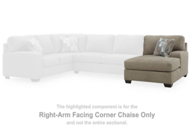 Newellen Sectional with Double Chaise - Clarks Hardware - Iowa