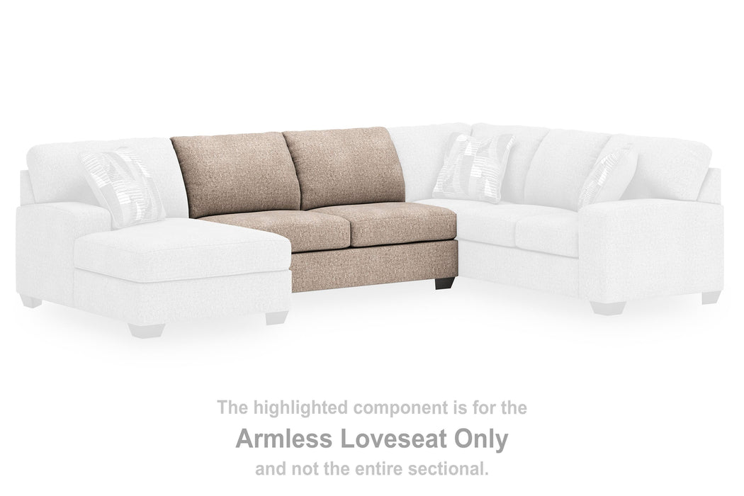 Newellen Sectional with Chaise - Clarks Hardware - Iowa