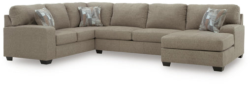 Newellen Sleeper Sectional with Chaise - Clarks Hardware - Iowa