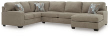 Newellen Sectional with Chaise - Clarks Hardware - Iowa