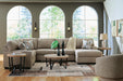 Newellen Sectional with Chaise - Clarks Hardware - Iowa