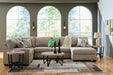 Newellen Sectional with Chaise - Clarks Hardware - Iowa