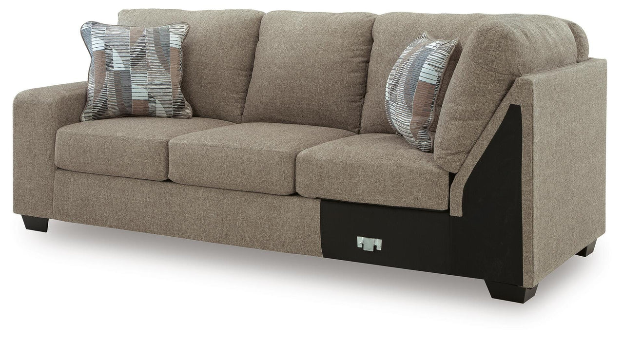 Newellen Sectional with Chaise - Clarks Hardware - Iowa