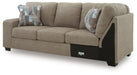 Newellen Sectional with Chaise - Clarks Hardware - Iowa