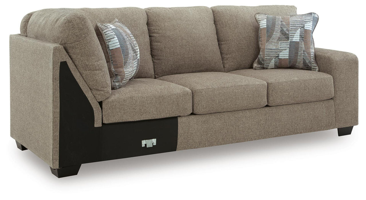 Newellen Sectional with Chaise - Clarks Hardware - Iowa