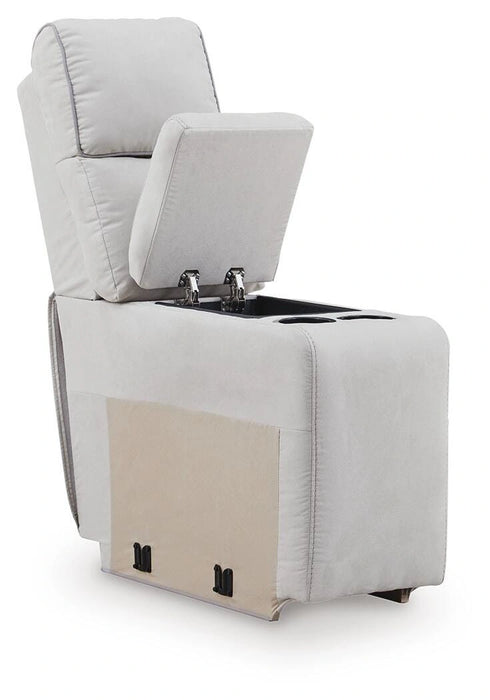 Grafton Pike Reclining Sectional with Storage Consoles