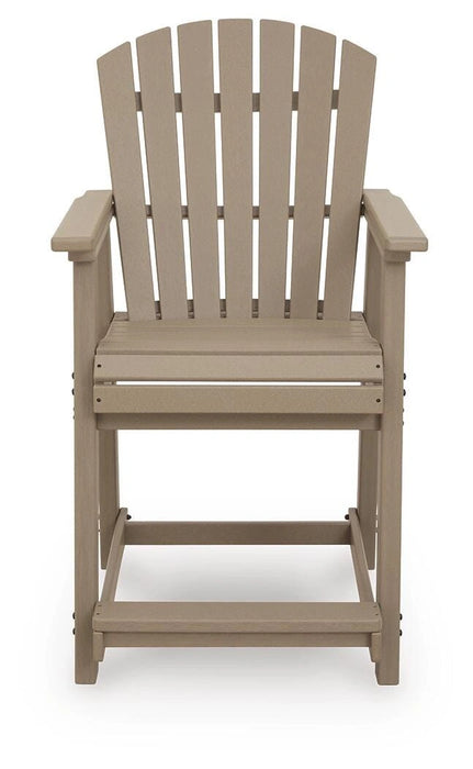 Sandy Dune Outdoor Counter Height Bar Stool (Set of 2)