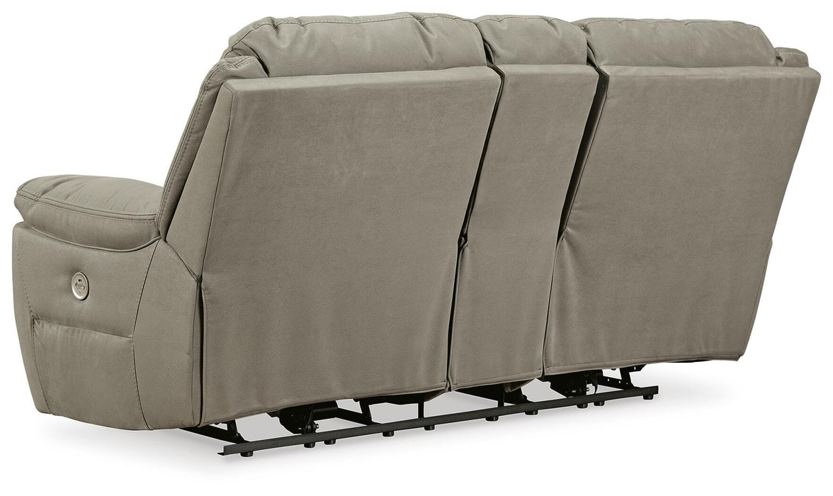 Next-Gen Gaucho Power Reclining Loveseat with Console - Clarks Hardware - Iowa