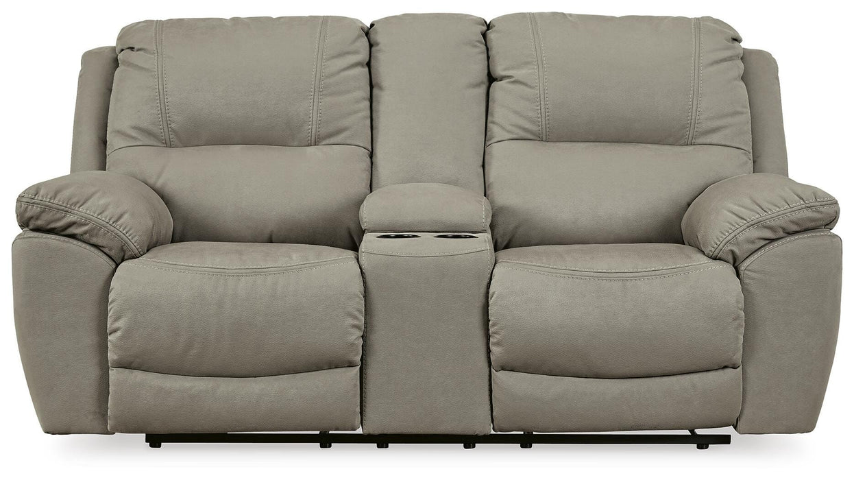 Next-Gen Gaucho Reclining Loveseat with Console - Clarks Hardware - Iowa