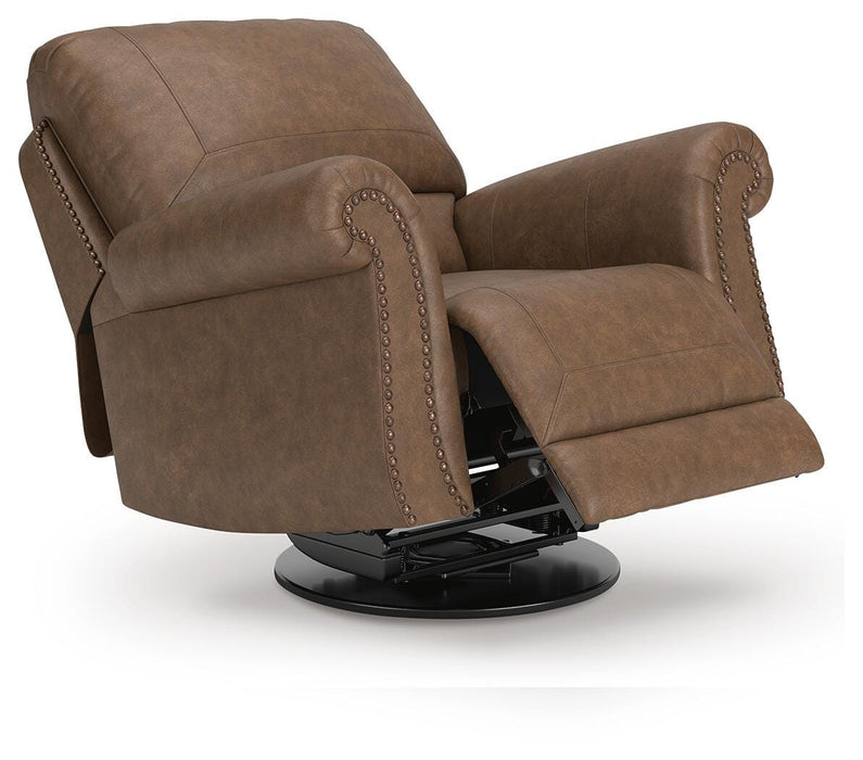 Shadsburne Swivel Glider Recliner - Clarks Hardware - Iowa