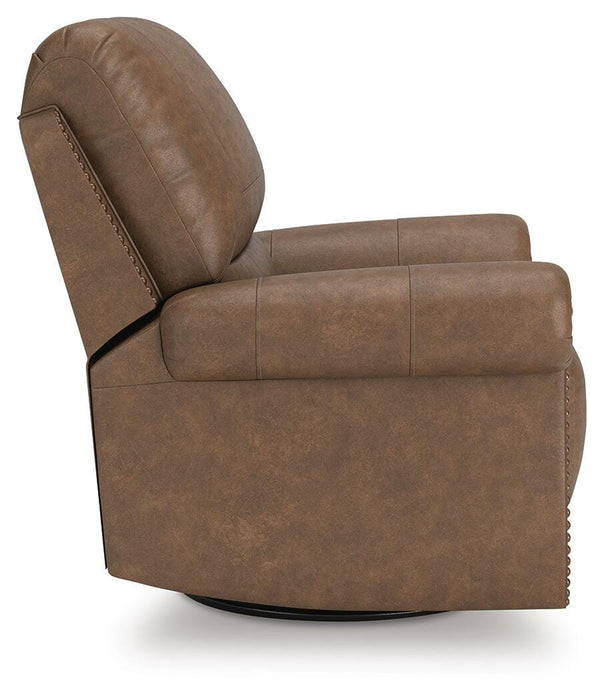 Shadsburne Swivel Glider Recliner - Clarks Hardware - Iowa