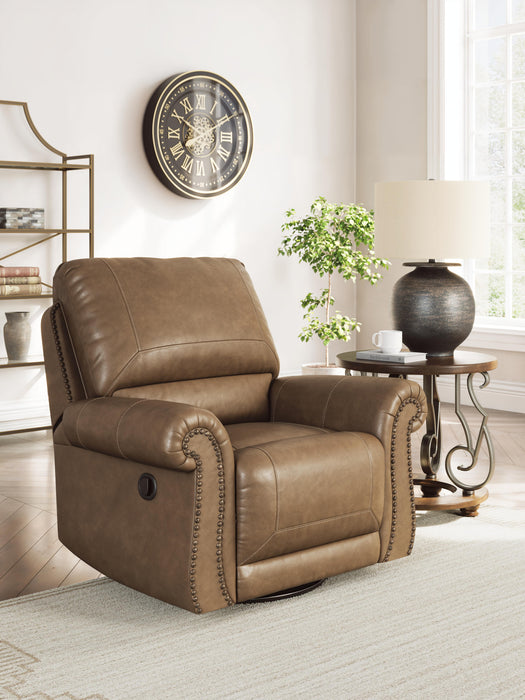 Shadsburne Swivel Glider Recliner - Clarks Hardware - Iowa