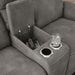 Next-Gen DuraPella Power Reclining Loveseat with Console - Clarks Hardware - Iowa