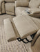 Next-Gen DuraPella Power Reclining Loveseat with Console - Clarks Hardware - Iowa
