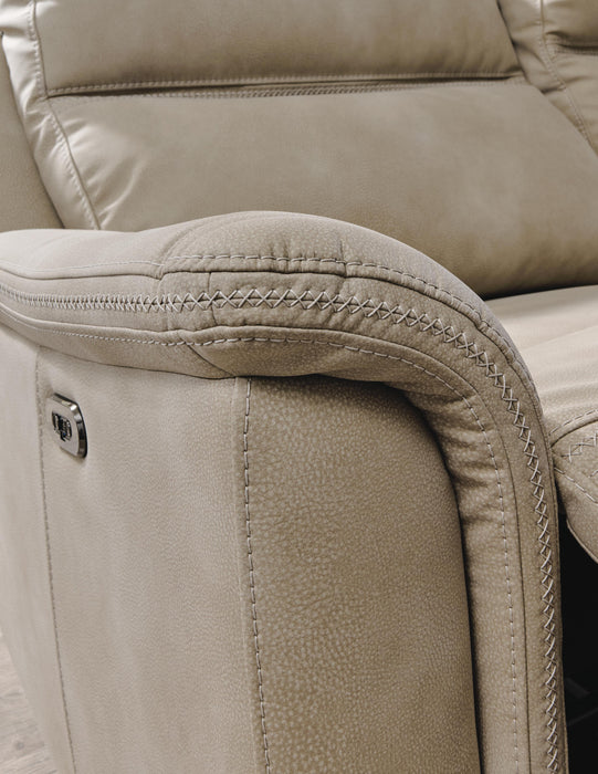 Next-Gen DuraPella Power Reclining Loveseat with Console - Clarks Hardware - Iowa